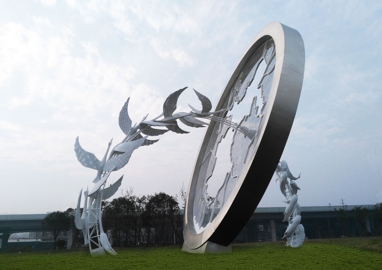 宁波大型不锈钢雕塑
