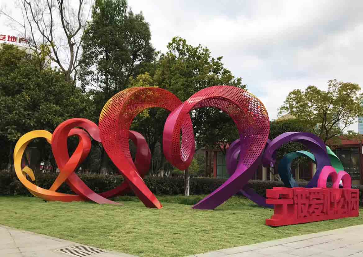  Zhejiang Ningbo Love Park Sculpture
